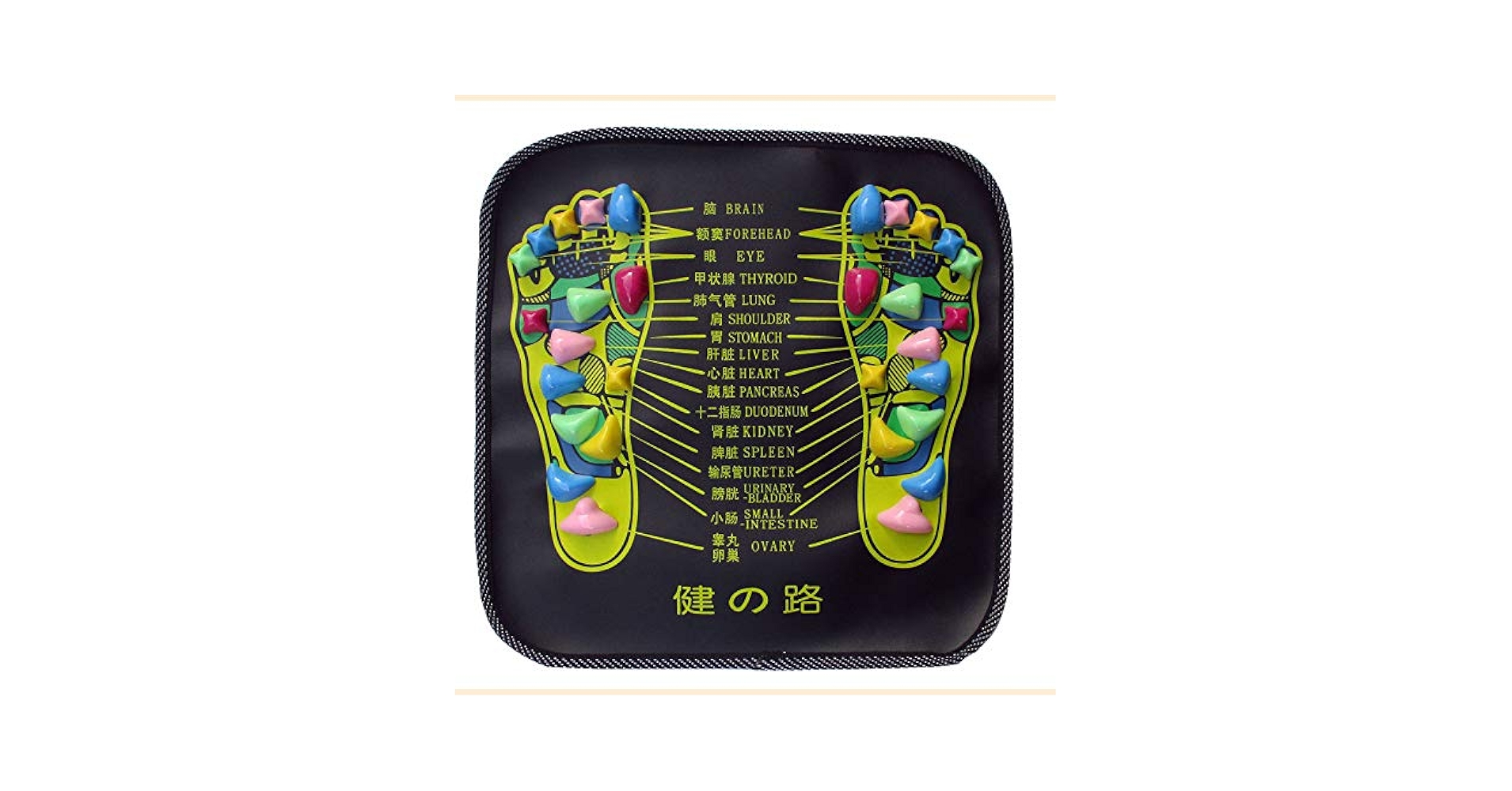 Amazon.co.jp: RZJZGZ 足裏 ツボマット足裏マッサージ マット